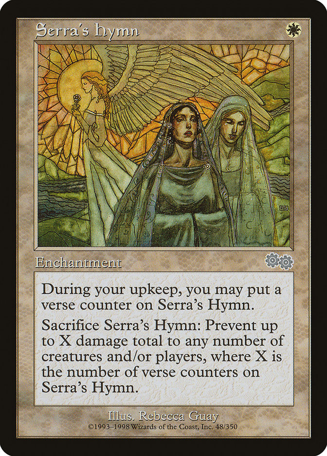 Serra's Hymn [Urza's Saga] | Chromatic Games