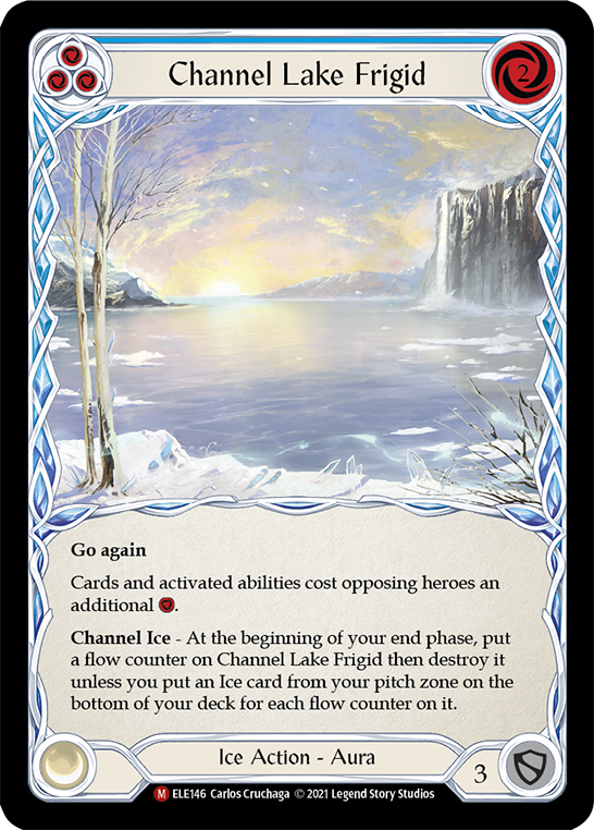 Channel Lake Frigid [ELE146] (Tales of Aria)  1st Edition Normal | Chromatic Games