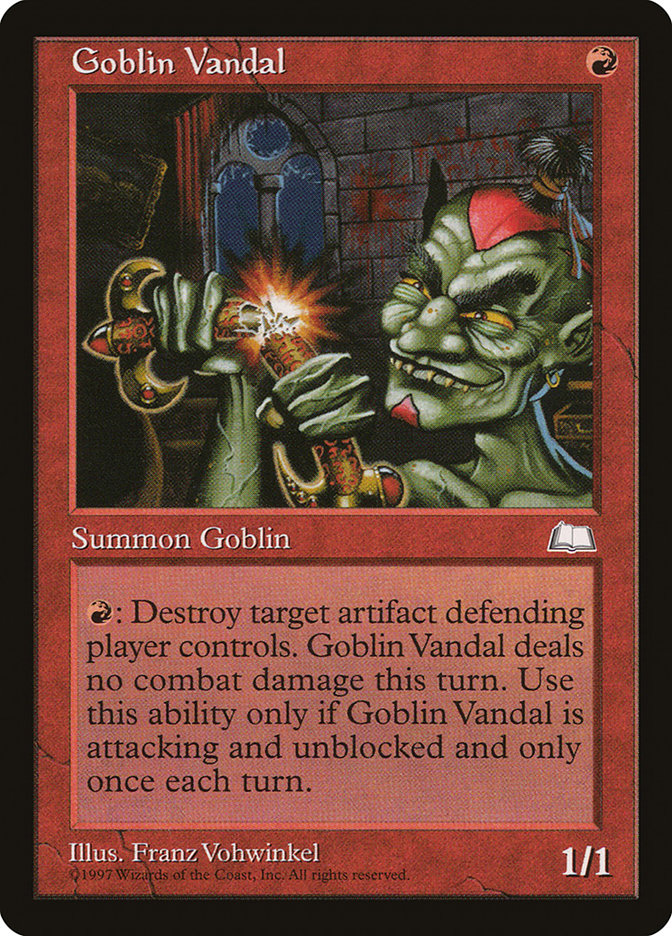 Goblin Vandal [Weatherlight] | Chromatic Games