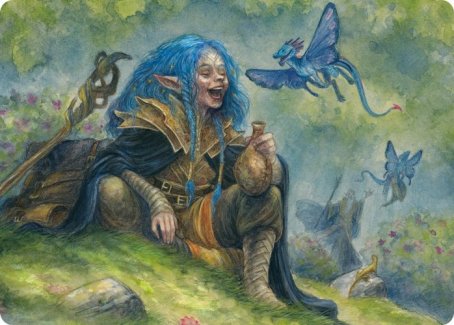 Feywild Trickster Art Card [Dungeons & Dragons: Adventures in the Forgotten Realms Art Series] | Chromatic Games