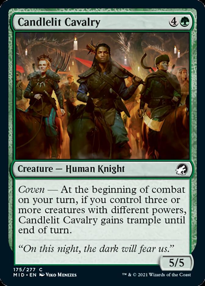 Candlelit Cavalry [Innistrad: Midnight Hunt] | Chromatic Games