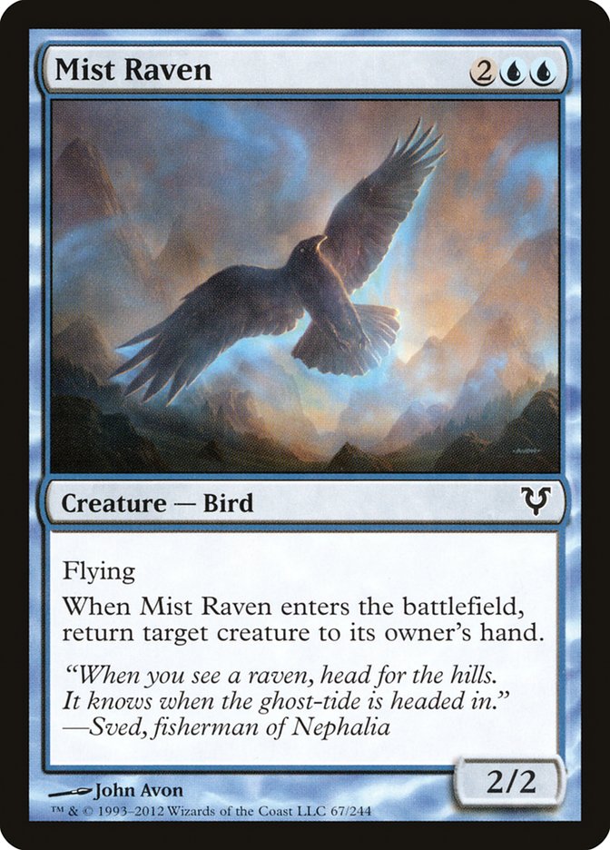 Mist Raven [Avacyn Restored] | Chromatic Games