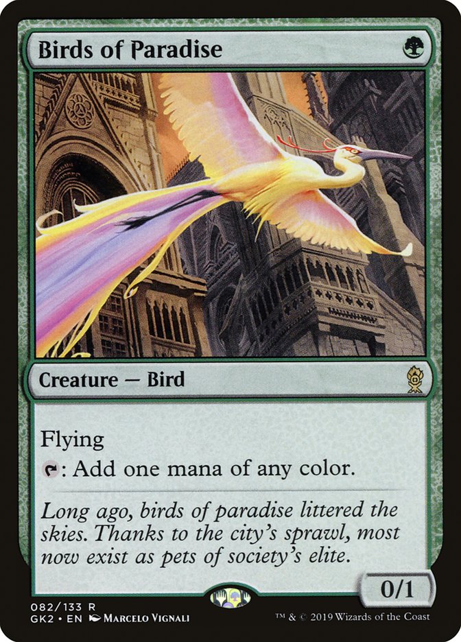 Birds of Paradise [Ravnica Allegiance Guild Kit] | Chromatic Games