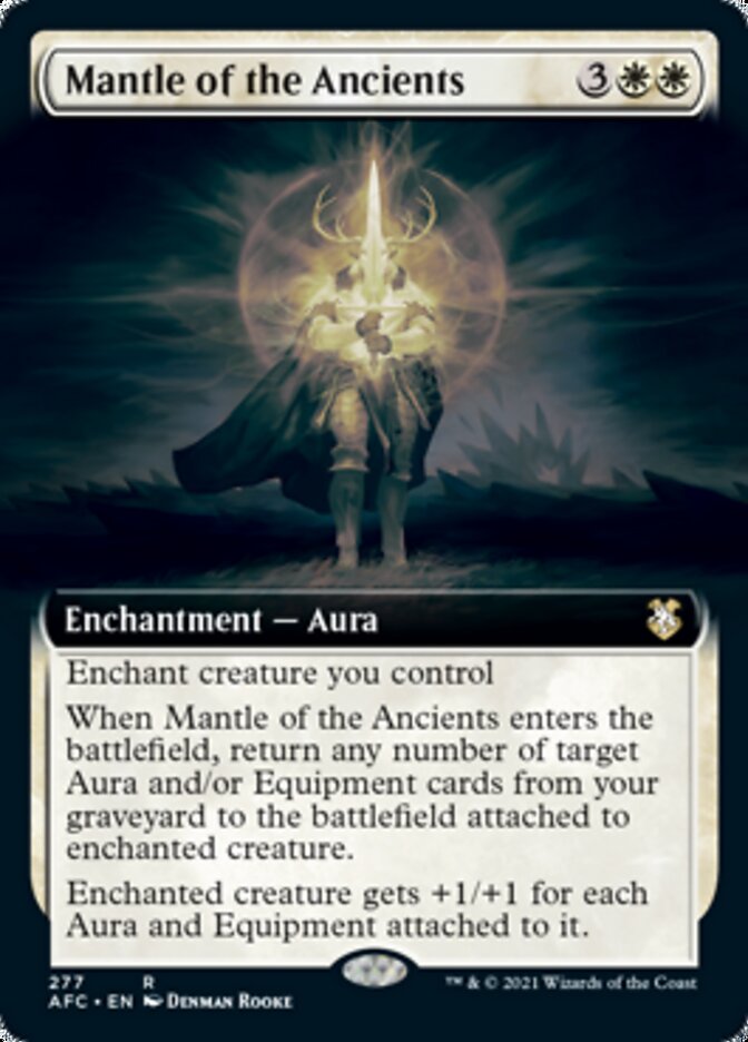 Mantle of the Ancients (Extended Art) [Dungeons & Dragons: Adventures in the Forgotten Realms Commander] | Chromatic Games