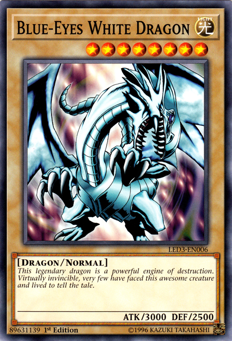 Blue-Eyes White Dragon [LED3-EN006] Common | Chromatic Games