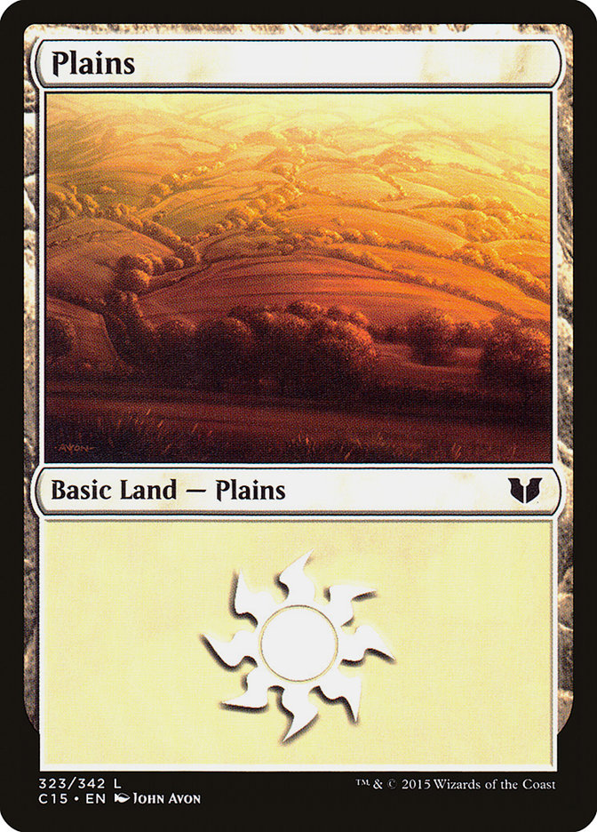 Plains (323) [Commander 2015] | Chromatic Games