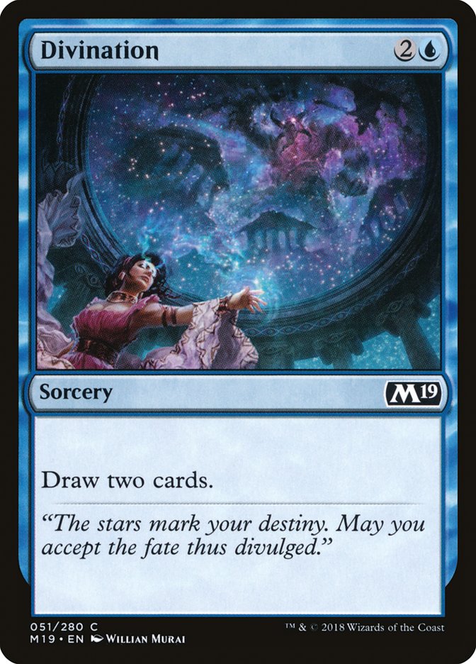 Divination [Core Set 2019] | Chromatic Games