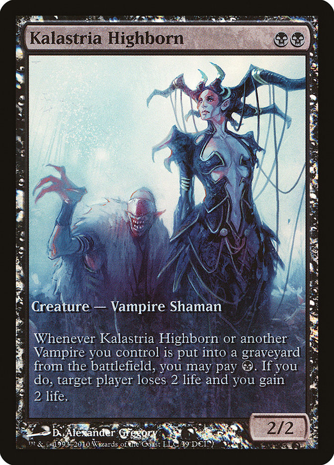 Kalastria Highborn (Game Day) (Extended Art) [Worldwake Prerelease Promos] | Chromatic Games