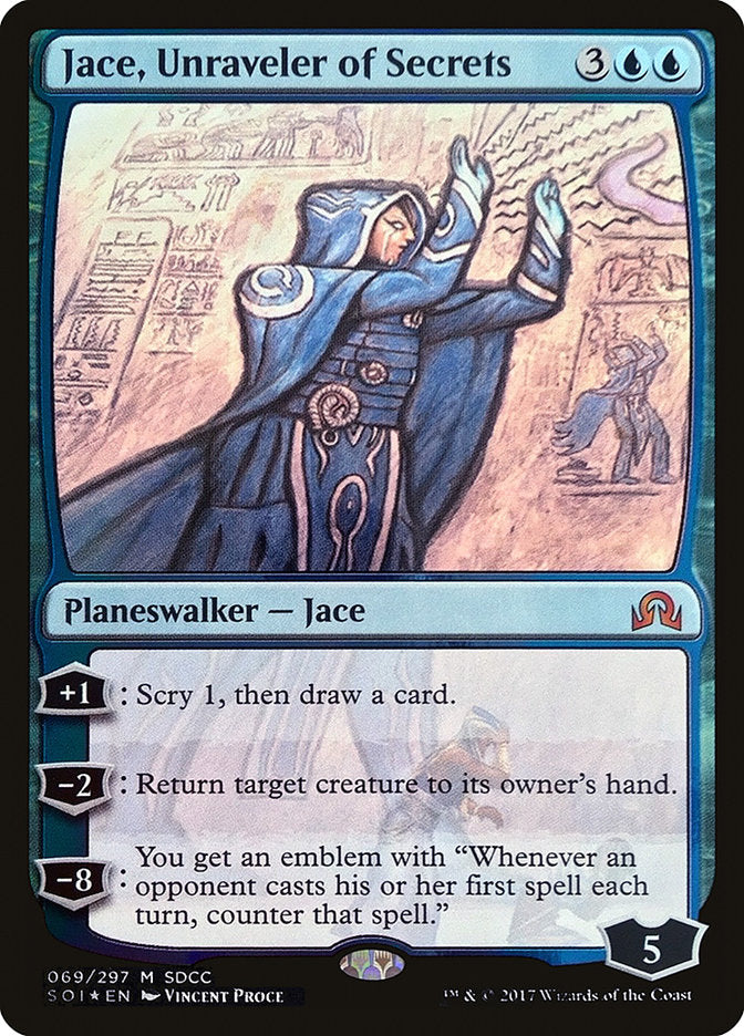 Jace, Unraveler of Secrets [San Diego Comic-Con 2017] | Chromatic Games