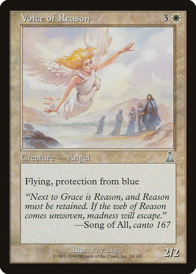 Voice of Reason [Urza's Destiny] | Chromatic Games