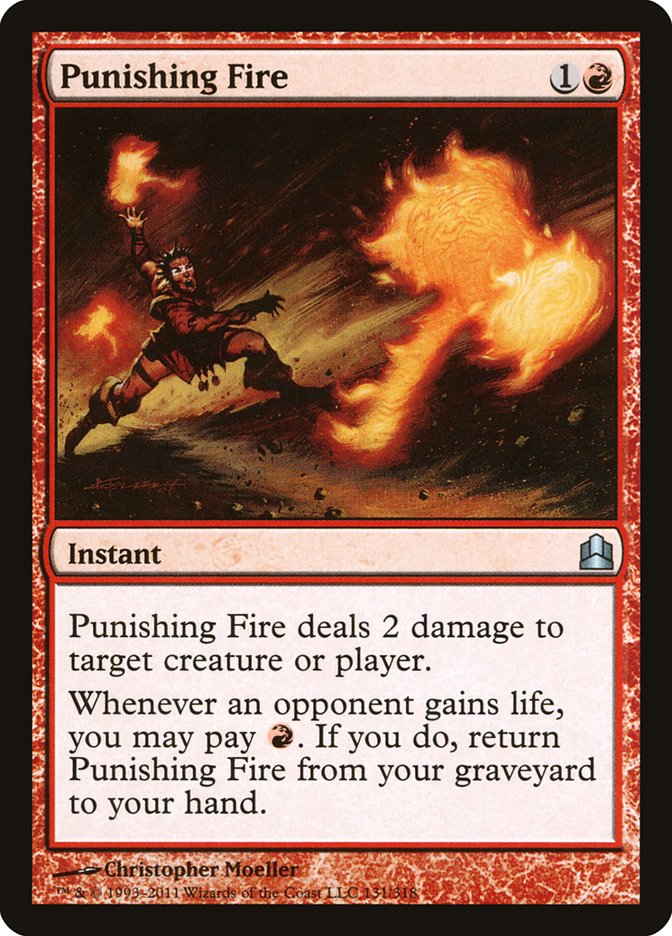 Punishing Fire [Commander 2011] | Chromatic Games