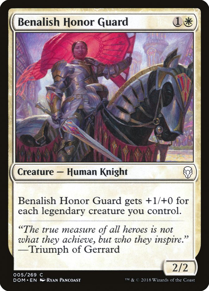 Benalish Honor Guard [Dominaria] | Chromatic Games