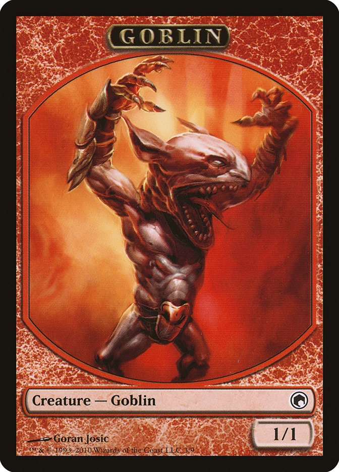 Goblin Token [Scars of Mirrodin Tokens] | Chromatic Games