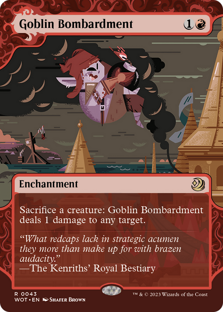 Goblin Bombardment [Wilds of Eldraine: Enchanting Tales] | Chromatic Games