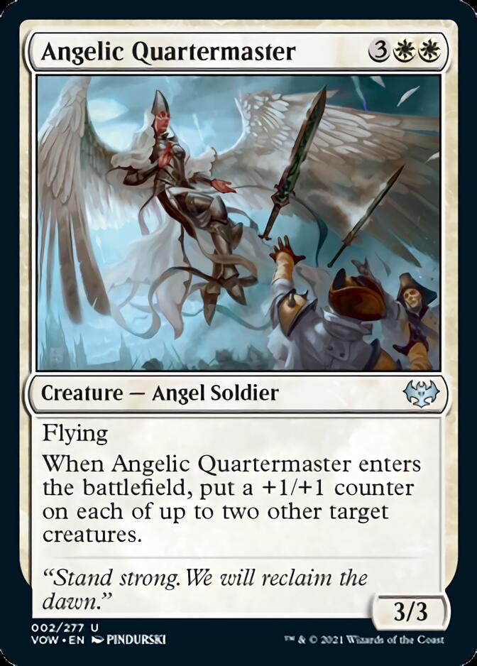 Angelic Quartermaster [Innistrad: Crimson Vow] | Chromatic Games