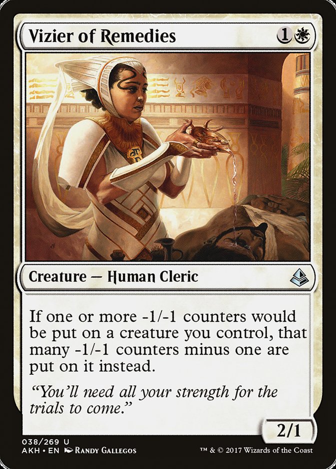 Vizier of Remedies [Amonkhet] | Chromatic Games