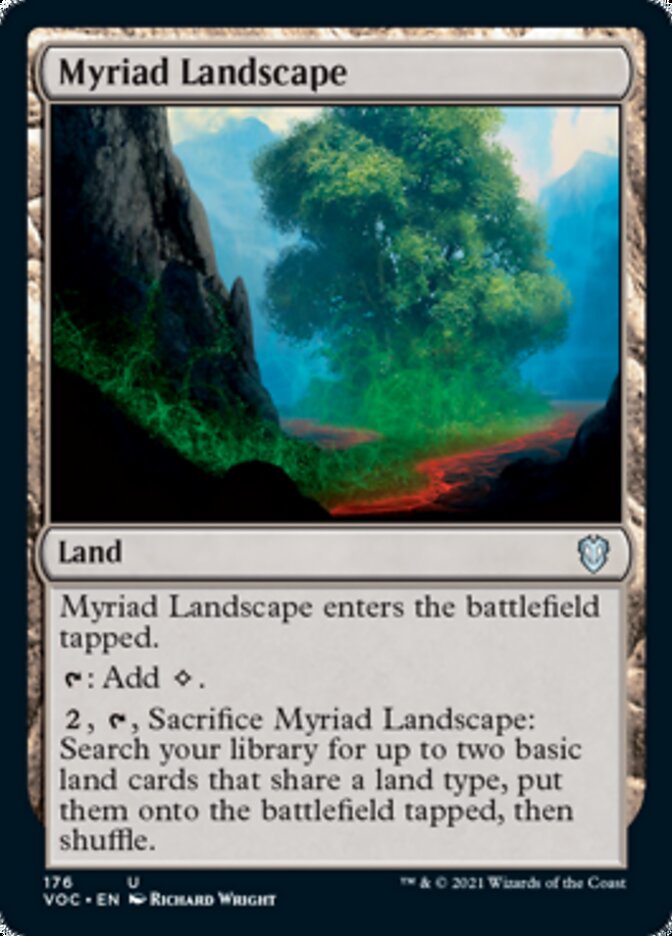 Myriad Landscape [Innistrad: Crimson Vow Commander] | Chromatic Games