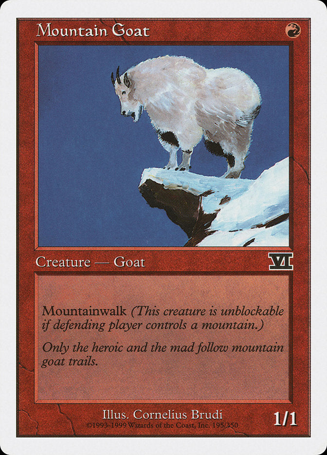 Mountain Goat [Classic Sixth Edition] | Chromatic Games