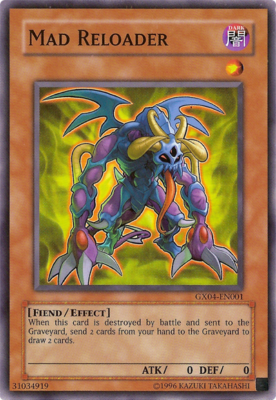 Mad Reloader (GX Tag Force 2) [GX04-EN001] Super Rare | Chromatic Games