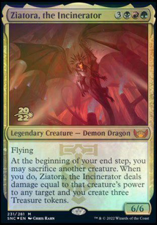 Ziatora, the Incinerator [Streets of New Capenna Prerelease Promos] | Chromatic Games