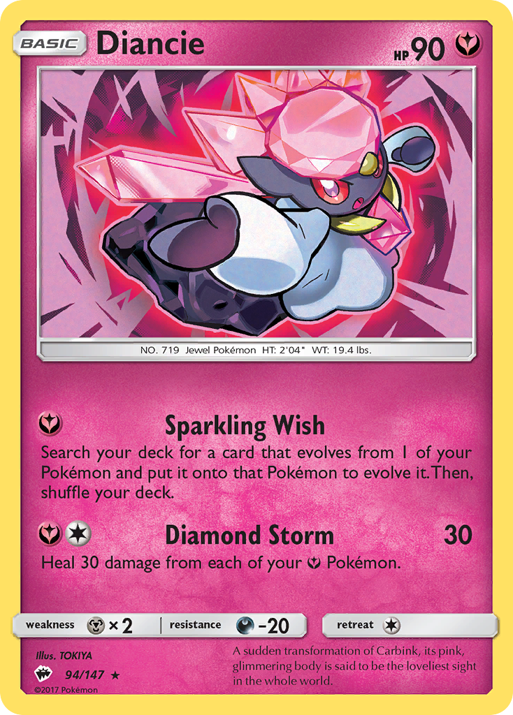 Diancie [Burning Shadows] | Chromatic Games