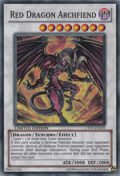 Red Dragon Archfiend [CT07-EN025] Super Rare | Chromatic Games