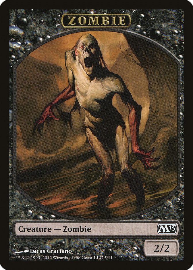 Zombie Token [Magic 2013 Tokens] | Chromatic Games