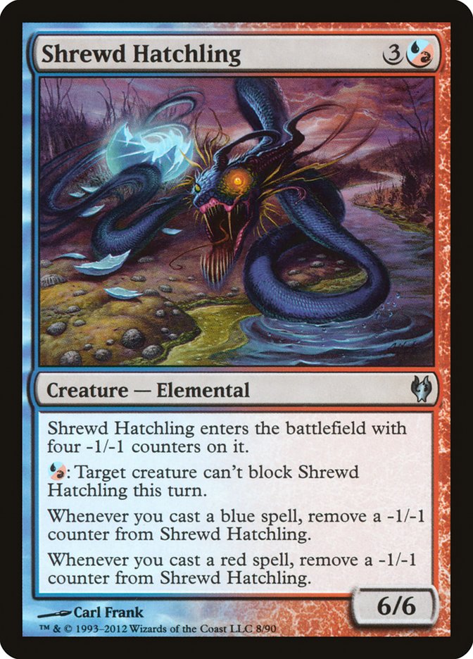 Shrewd Hatchling [Duel Decks: Izzet vs. Golgari] | Chromatic Games