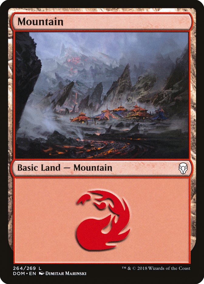 Mountain (264) [Dominaria] | Chromatic Games