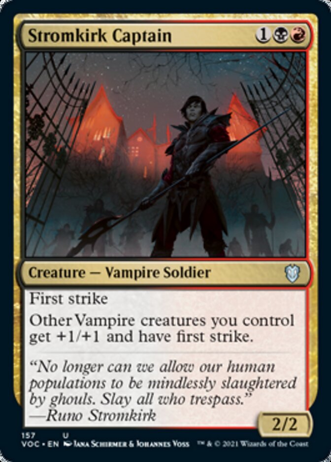 Stromkirk Captain [Innistrad: Crimson Vow Commander] | Chromatic Games