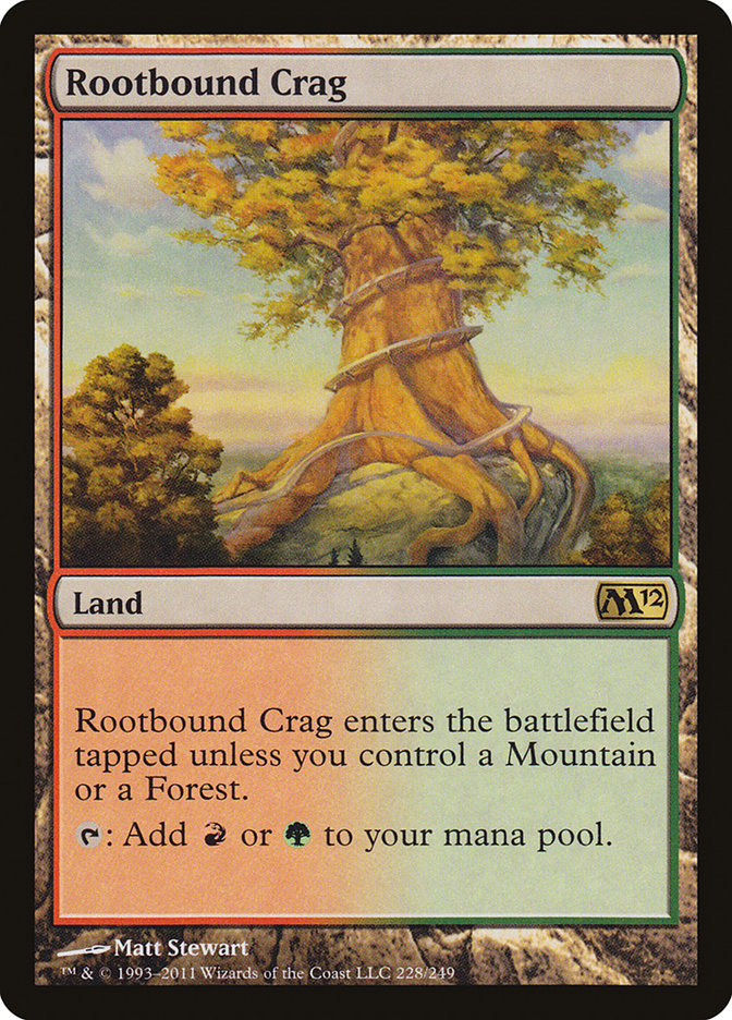 Rootbound Crag [Magic 2012] | Chromatic Games