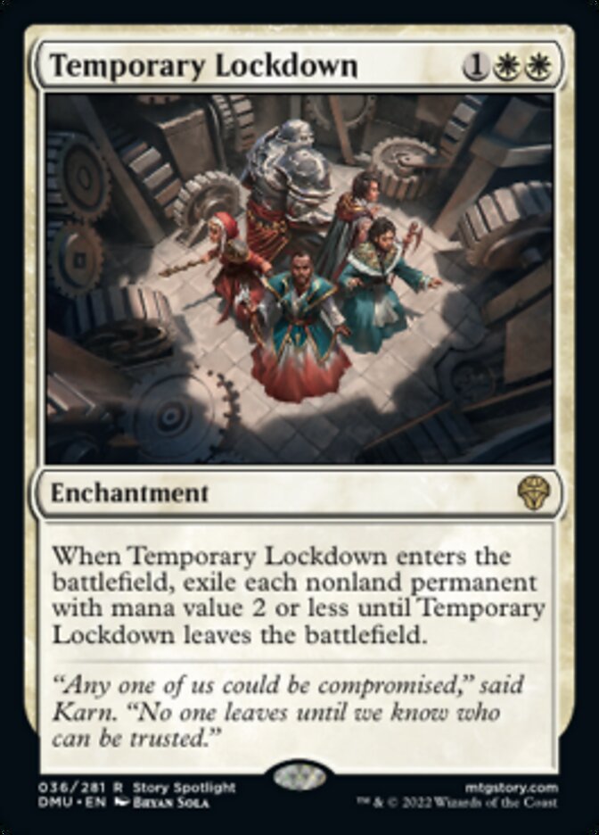 Temporary Lockdown [Dominaria United] | Chromatic Games