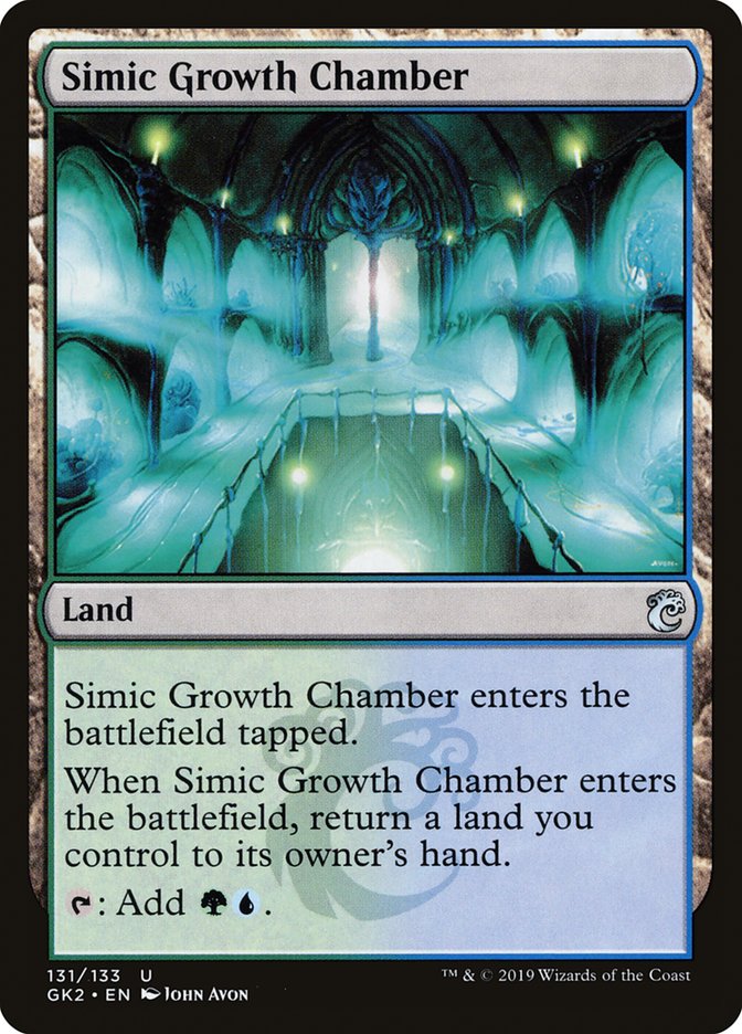 Simic Growth Chamber [Ravnica Allegiance Guild Kit] | Chromatic Games