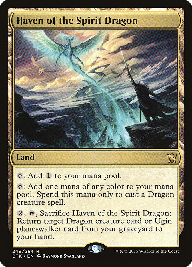 Haven of the Spirit Dragon [Dragons of Tarkir] | Chromatic Games