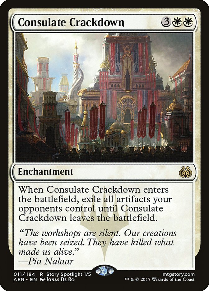 Consulate Crackdown [Aether Revolt] | Chromatic Games