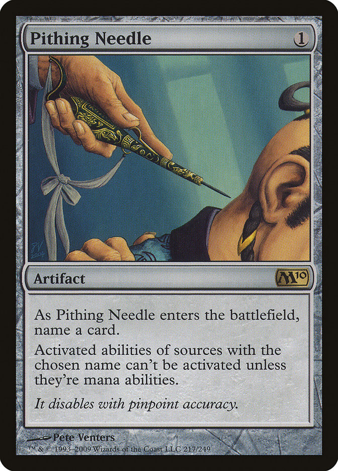 Pithing Needle [Magic 2010] | Chromatic Games