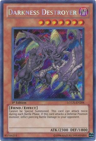 Darkness Destroyer [LCGX-EN204] Secret Rare | Chromatic Games