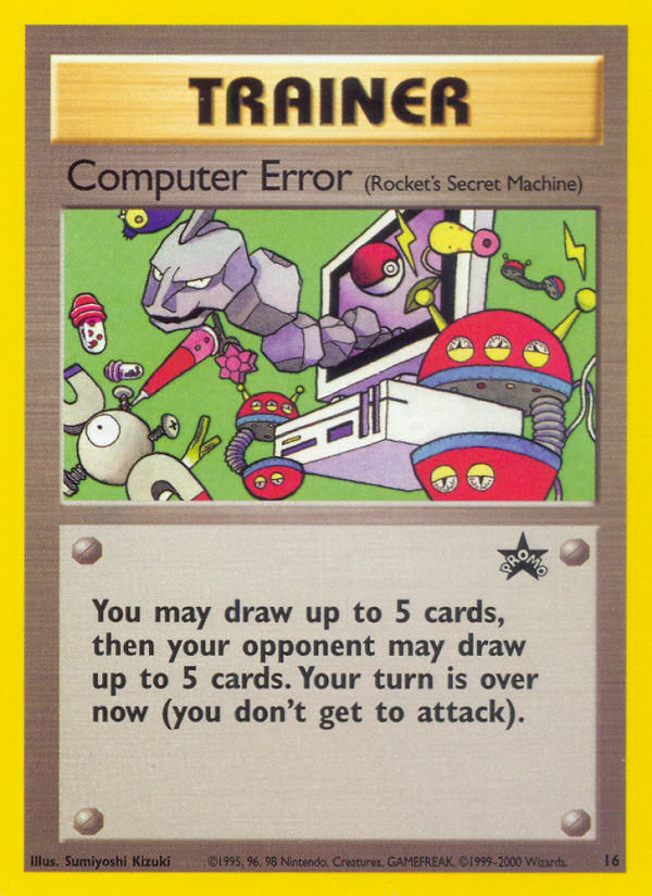 Computer Error [Wizards Black Star Promos] | Chromatic Games