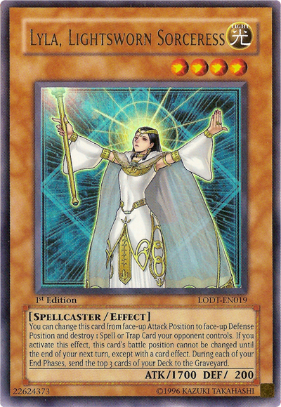 Lyla, Lightsworn Sorceress [LODT-EN019] Ultra Rare | Chromatic Games