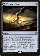 Treasure Map // Treasure Cove [Ixalan] | Chromatic Games