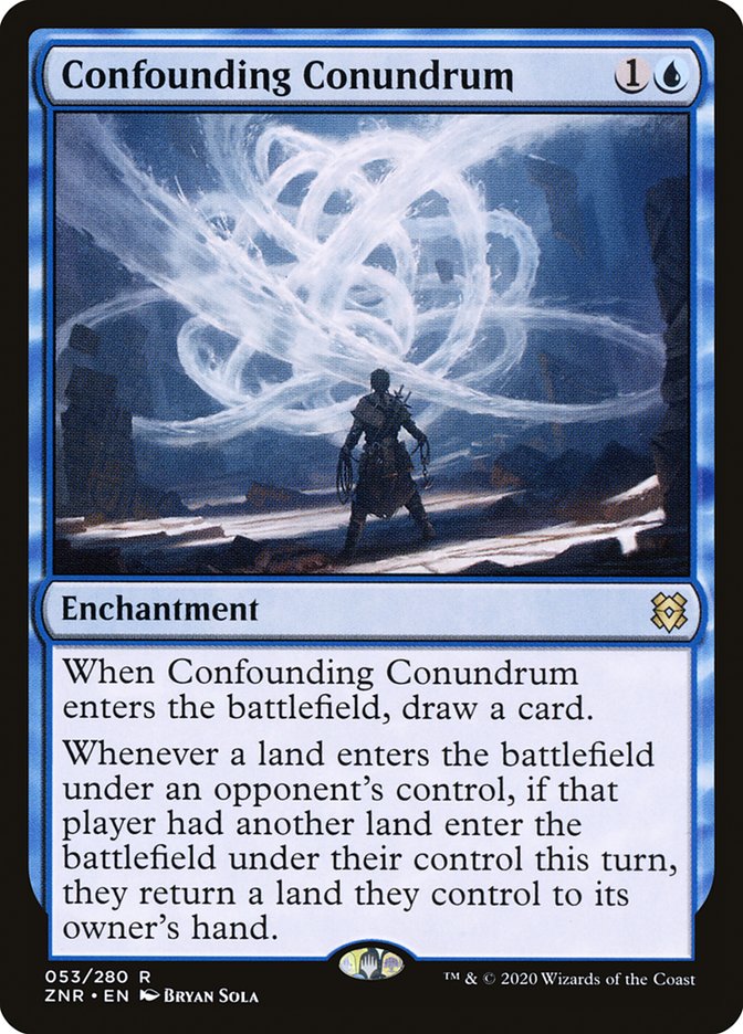 Confounding Conundrum [Zendikar Rising] | Chromatic Games