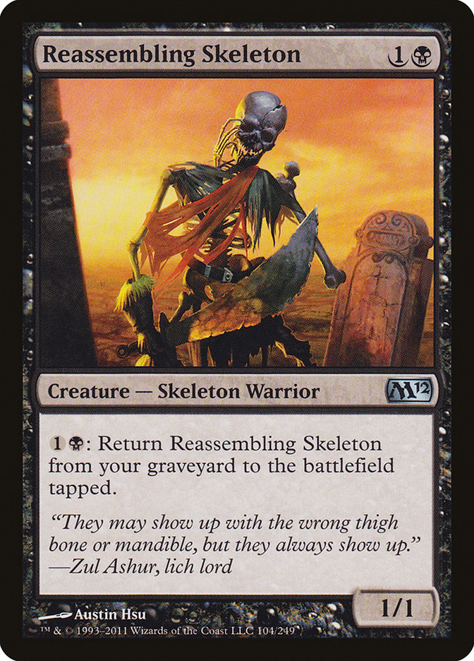 Reassembling Skeleton [Magic 2012] | Chromatic Games