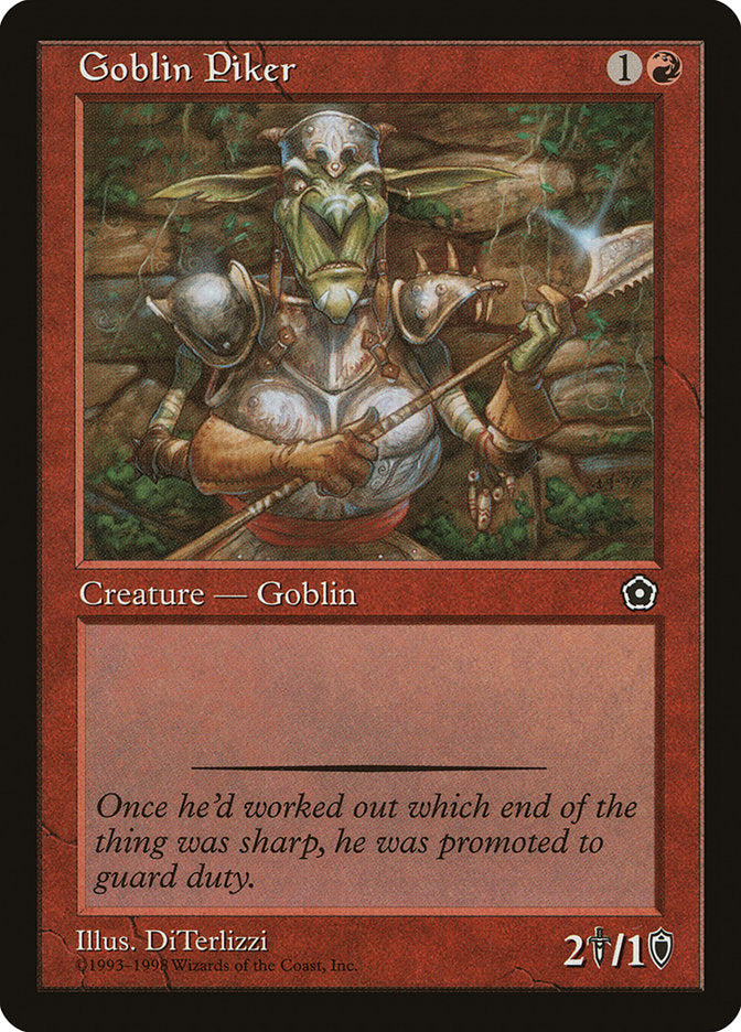 Goblin Piker [Portal Second Age] | Chromatic Games