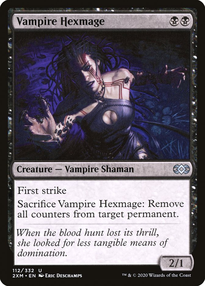 Vampire Hexmage [Double Masters] | Chromatic Games