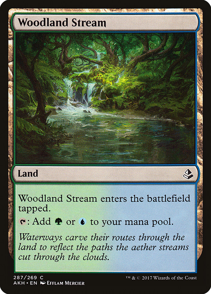 Woodland Stream [Amonkhet] | Chromatic Games