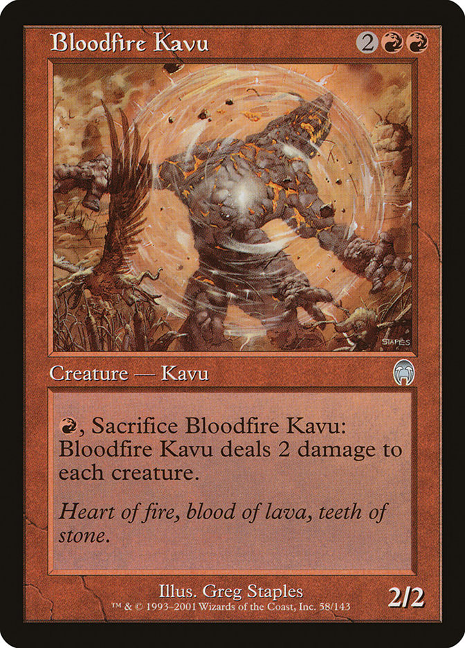 Bloodfire Kavu [Apocalypse] | Chromatic Games