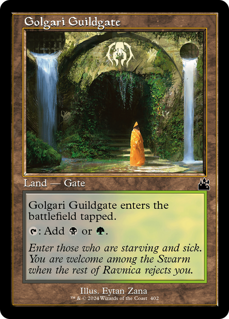 Golgari Guildgate (Retro Frame) [Ravnica Remastered] | Chromatic Games