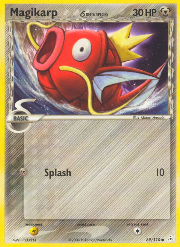 Magikarp (Delta Species) [Holon Phantoms] | Chromatic Games