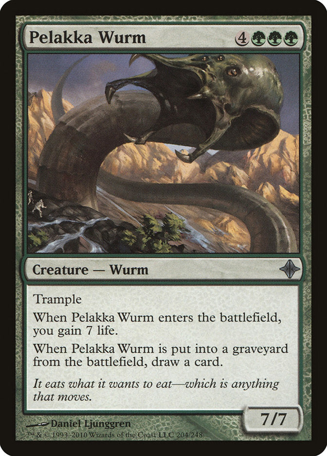 Pelakka Wurm [Rise of the Eldrazi] | Chromatic Games