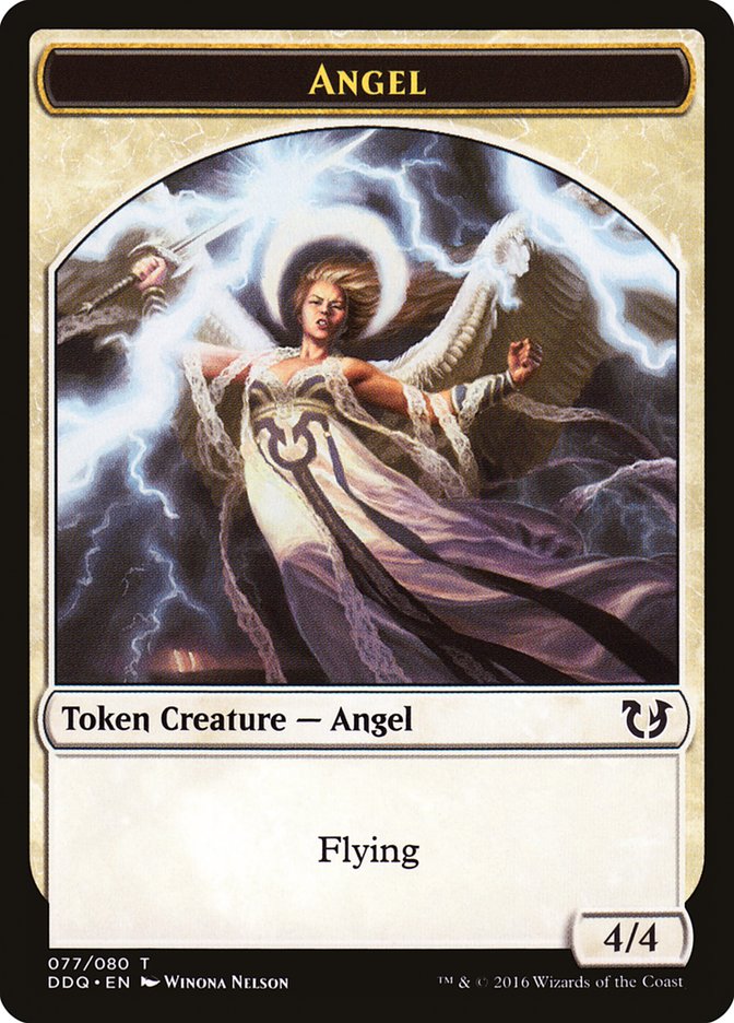 Angel Token [Duel Decks: Blessed vs. Cursed] | Chromatic Games